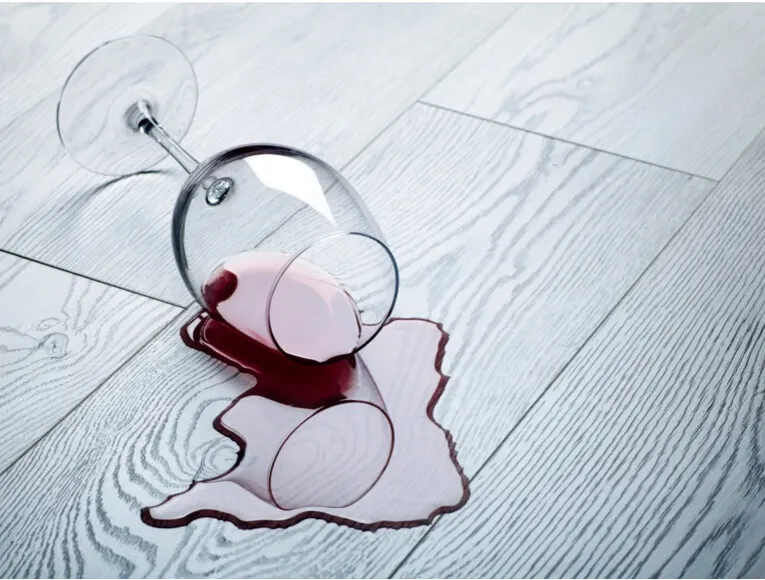 Hardwood spill | Neils Floor Covering